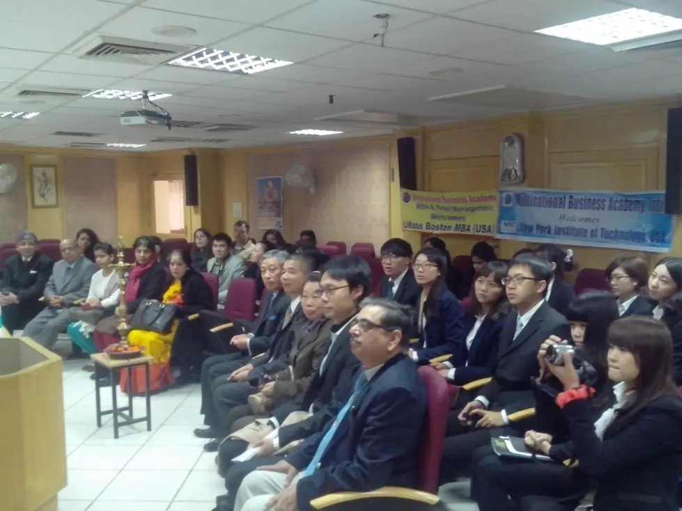 International participants attending a Multinational Business Academy seminar