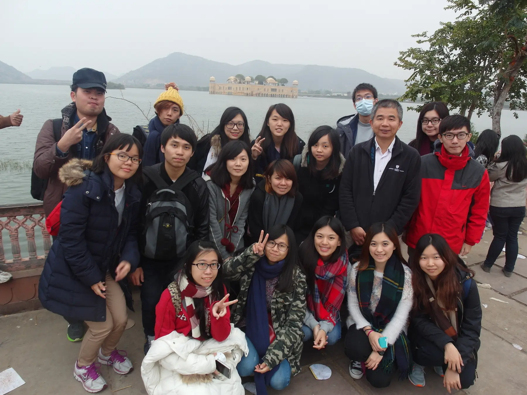 International students on an Academy educational visit in Jaipur