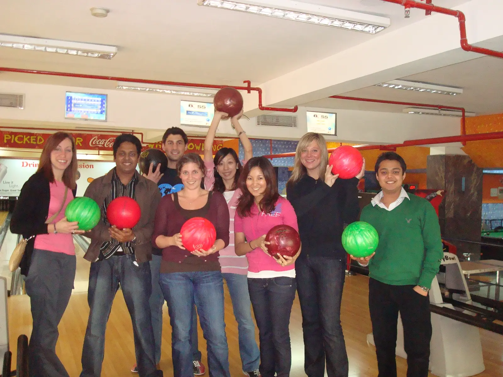 UMass Boston students taking part in a group activity during an Academy programme